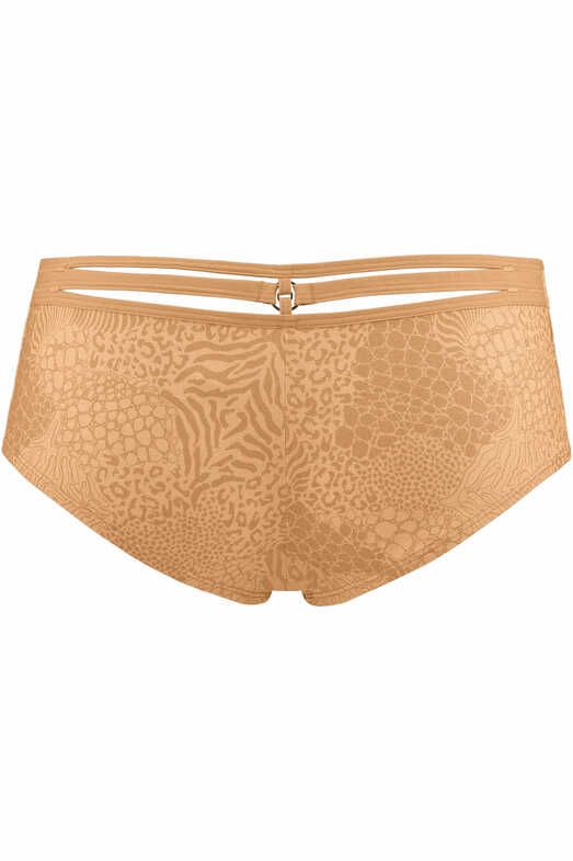 Brazilian shorts Space Odyssey, sparkly gold 02