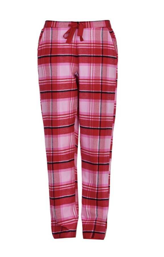 Kuscheliger Flanell rot 02